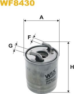 WIX Filters WF8430 - Фільтр палива autodetail.com.ua