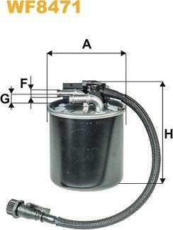 WIX Filters WF8471 - Фільтр палива autodetail.com.ua