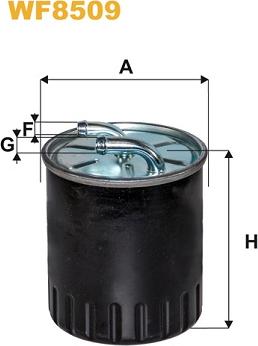 WIX Filters WF8509 - Фільтр палива autodetail.com.ua