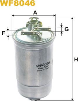 WIX Filters WF8046 - Фільтр палива autodetail.com.ua