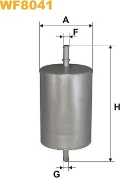 WIX Filters WF8041 - Фільтр палива autodetail.com.ua