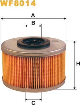 WIX Filters WF8014 - Фільтр палива autodetail.com.ua