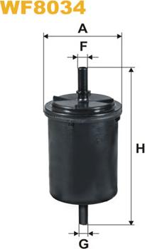 WIX Filters WF8034 - Фільтр палива autodetail.com.ua