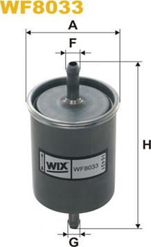 WIX Filters WF8033 - Фільтр палива autodetail.com.ua