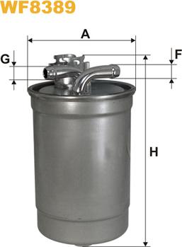 WIX Filters WF8389 - Фільтр палива autodetail.com.ua