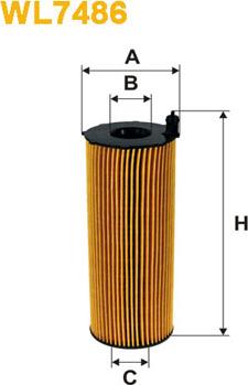 WIX Filters WL7486 - Оливний фільтр autodetail.com.ua