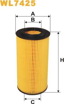 WIX Filters WL7425 - Оливний фільтр autodetail.com.ua
