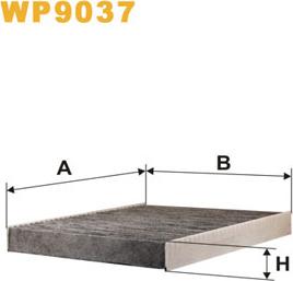 WIX Filters WP9037 - Фільтр, повітря у салоні autodetail.com.ua