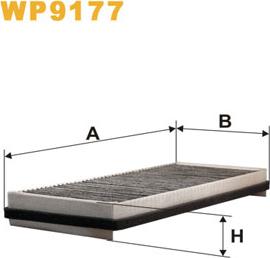 WIX Filters WP9177 - Фільтр, повітря у салоні autodetail.com.ua