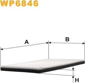 WIX Filters WP6846 - Фільтр, повітря у салоні autodetail.com.ua