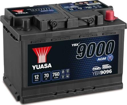 Yuasa YBX9096 - Стартерний акумулятор autodetail.com.ua