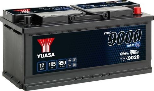 Yuasa YBX9020 - Стартерний акумулятор autodetail.com.ua