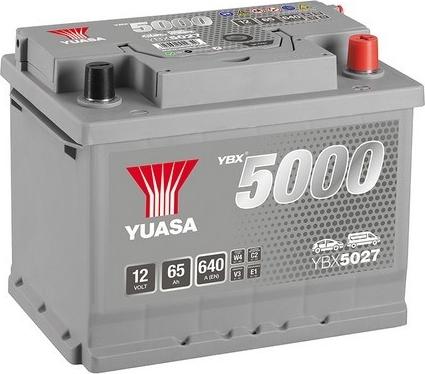 Yuasa YBX5027 - Стартерний акумулятор autodetail.com.ua