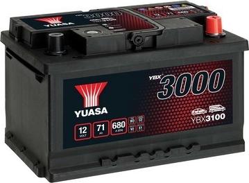 Yuasa YBX3100 - Стартерний акумулятор autodetail.com.ua