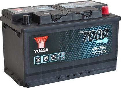 Yuasa YBX7115 - Стартерний акумулятор autodetail.com.ua