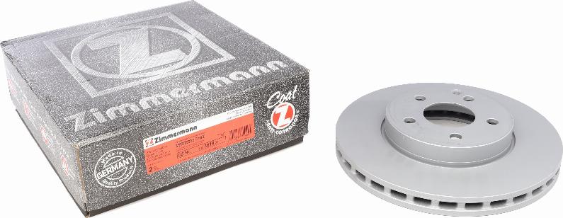 Zimmermann 400.3619.20 - Гальмівний диск autodetail.com.ua