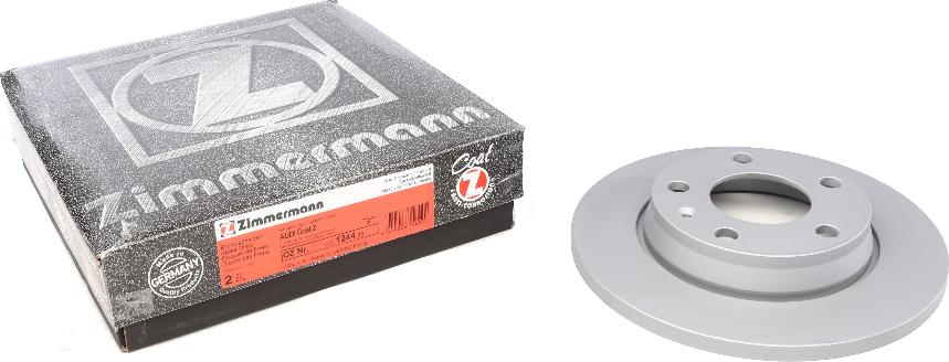 Zimmermann 100.1244.20 - Гальмівний диск autodetail.com.ua