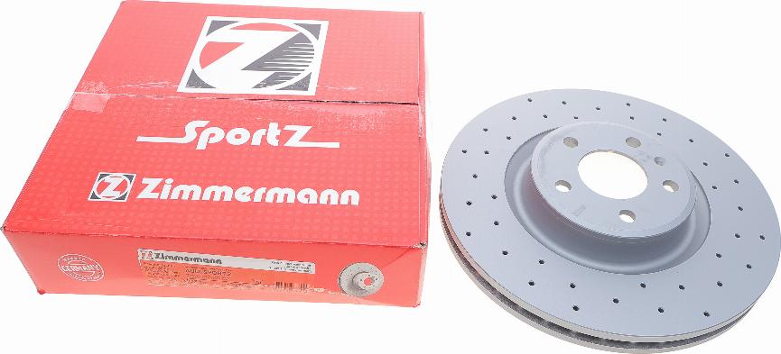 Zimmermann 100.3378.52 - Гальмівний диск autodetail.com.ua