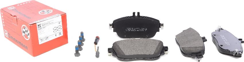 Zimmermann 24869.195.1 - Комплект гальмівних накладок, дискове гальмо autodetail.com.ua