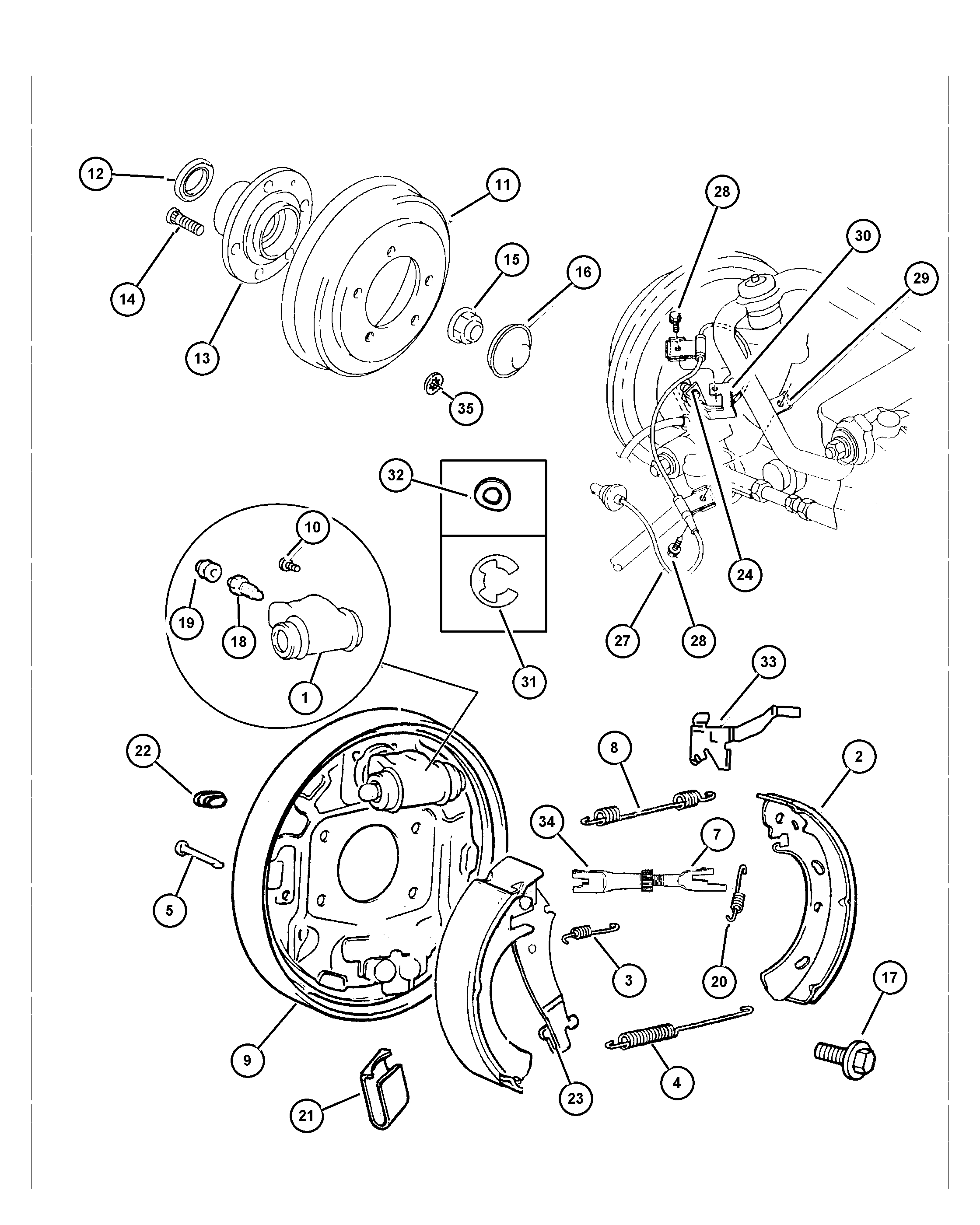 MOPAR PARTS 423 8716 - CLIP PARKING BRAKE PIN LEVER autodetail.com.ua