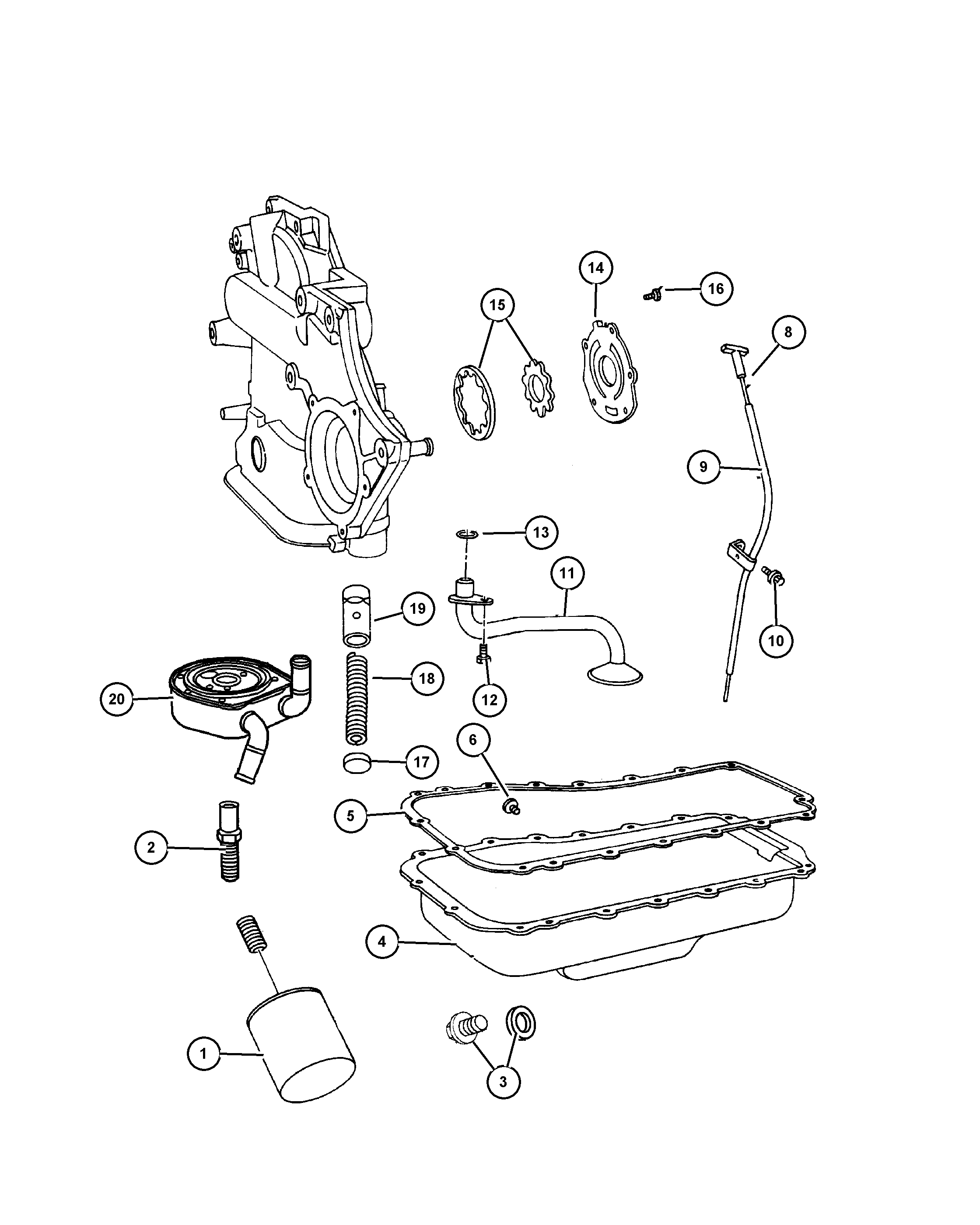 MOPAR PARTS 438 7822 - CONNECTOR, OIL COOLER ENGINE autodetail.com.ua