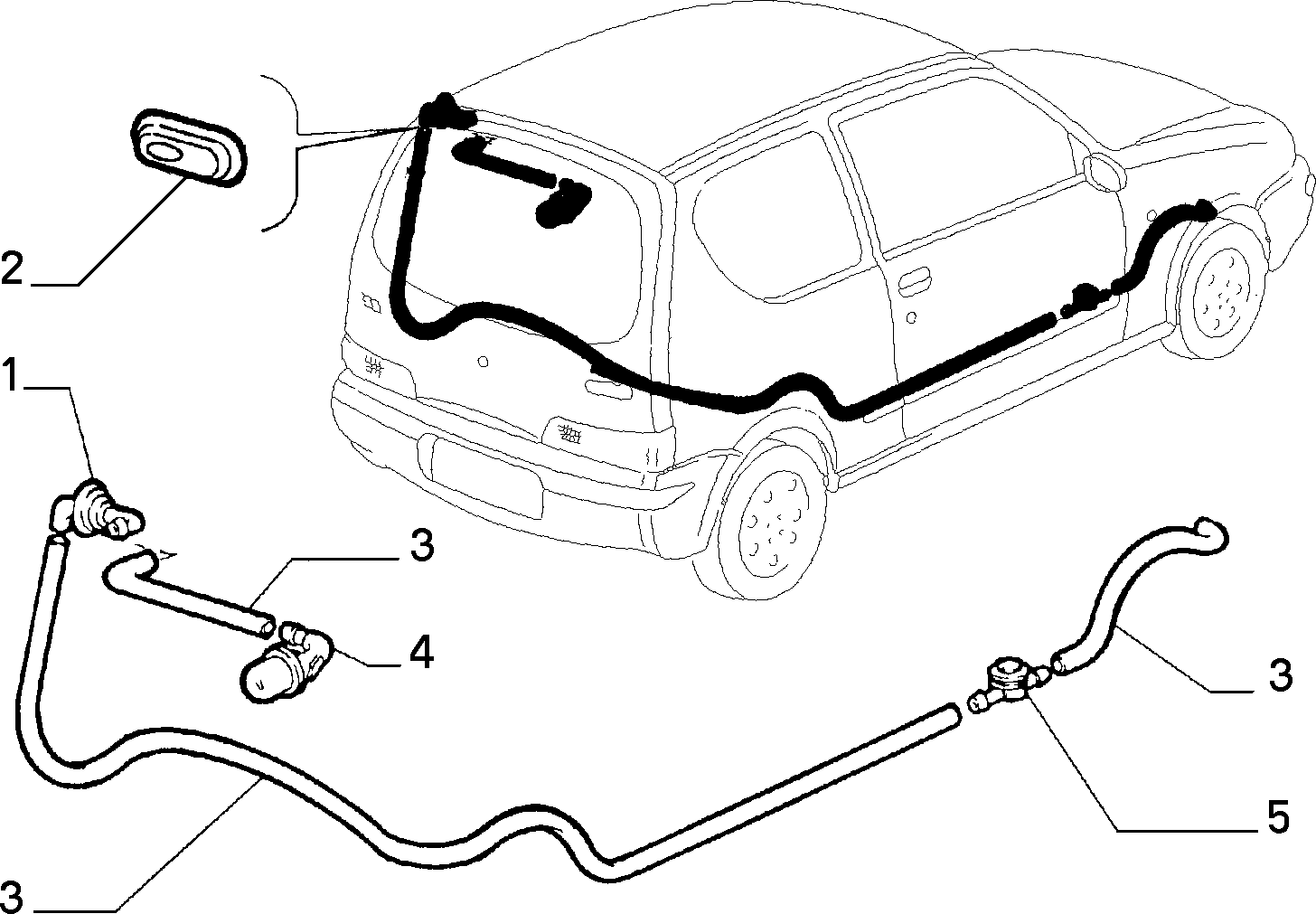 MOPAR PARTS 19054786 - HOSE autodetail.com.ua