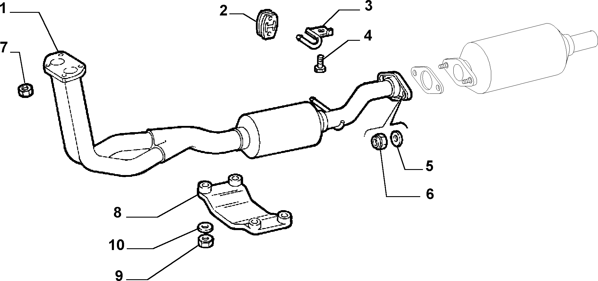 MOPAR PARTS 46426892 - NUT M8 autodetail.com.ua