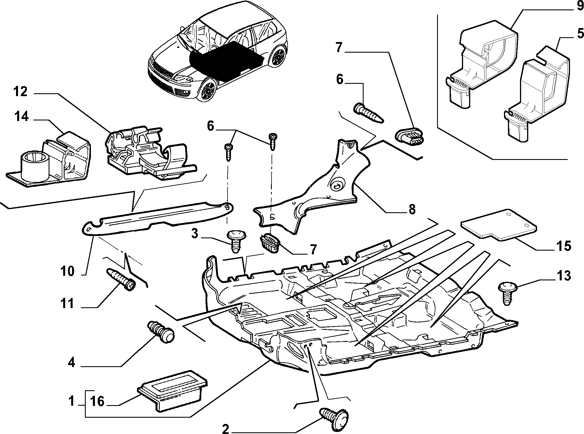 MOPAR PARTS 14565987 - BUTTON autodetail.com.ua