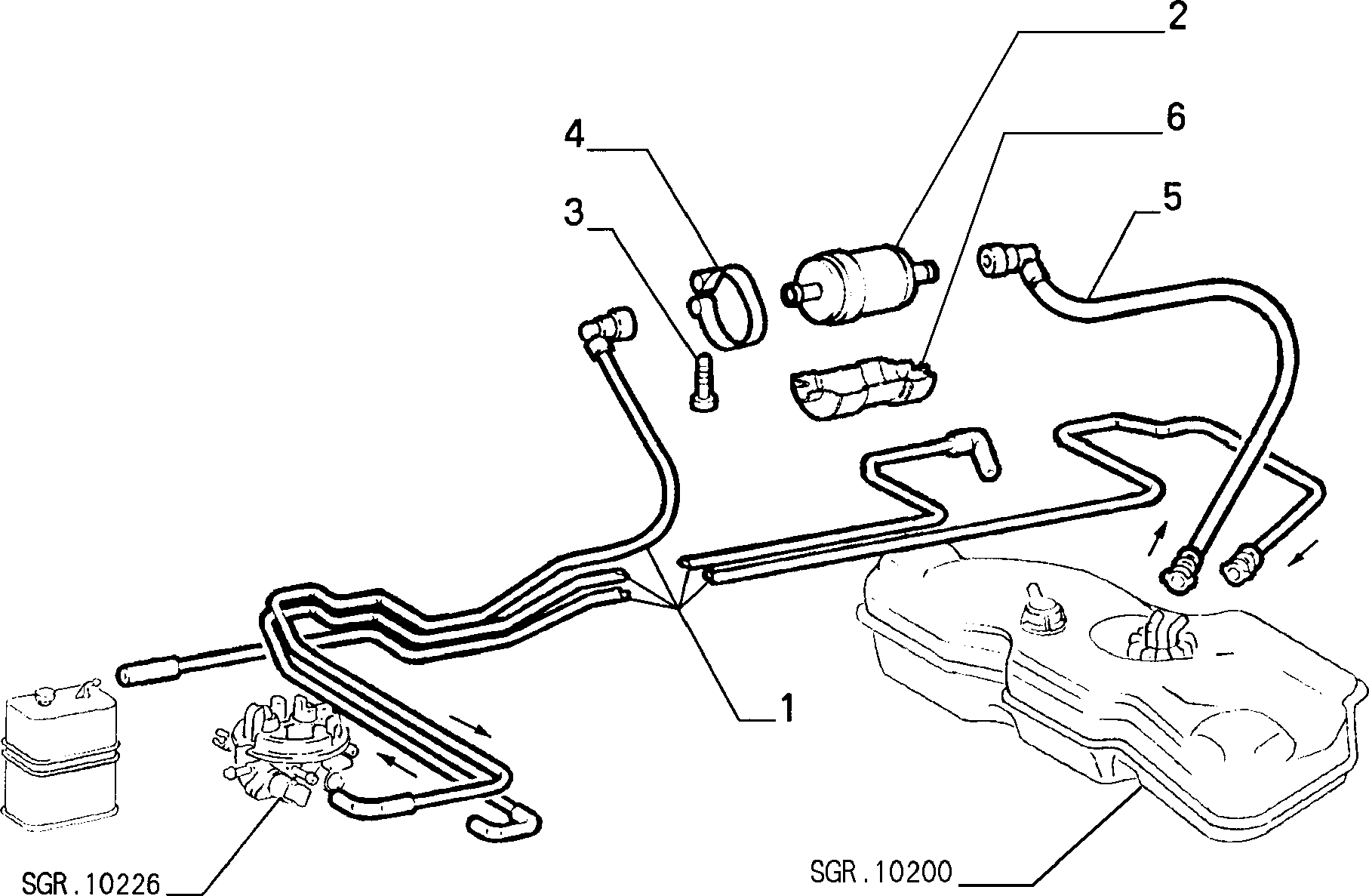 MOPAR PARTS 46523087 - PETROL FILTER autodetail.com.ua