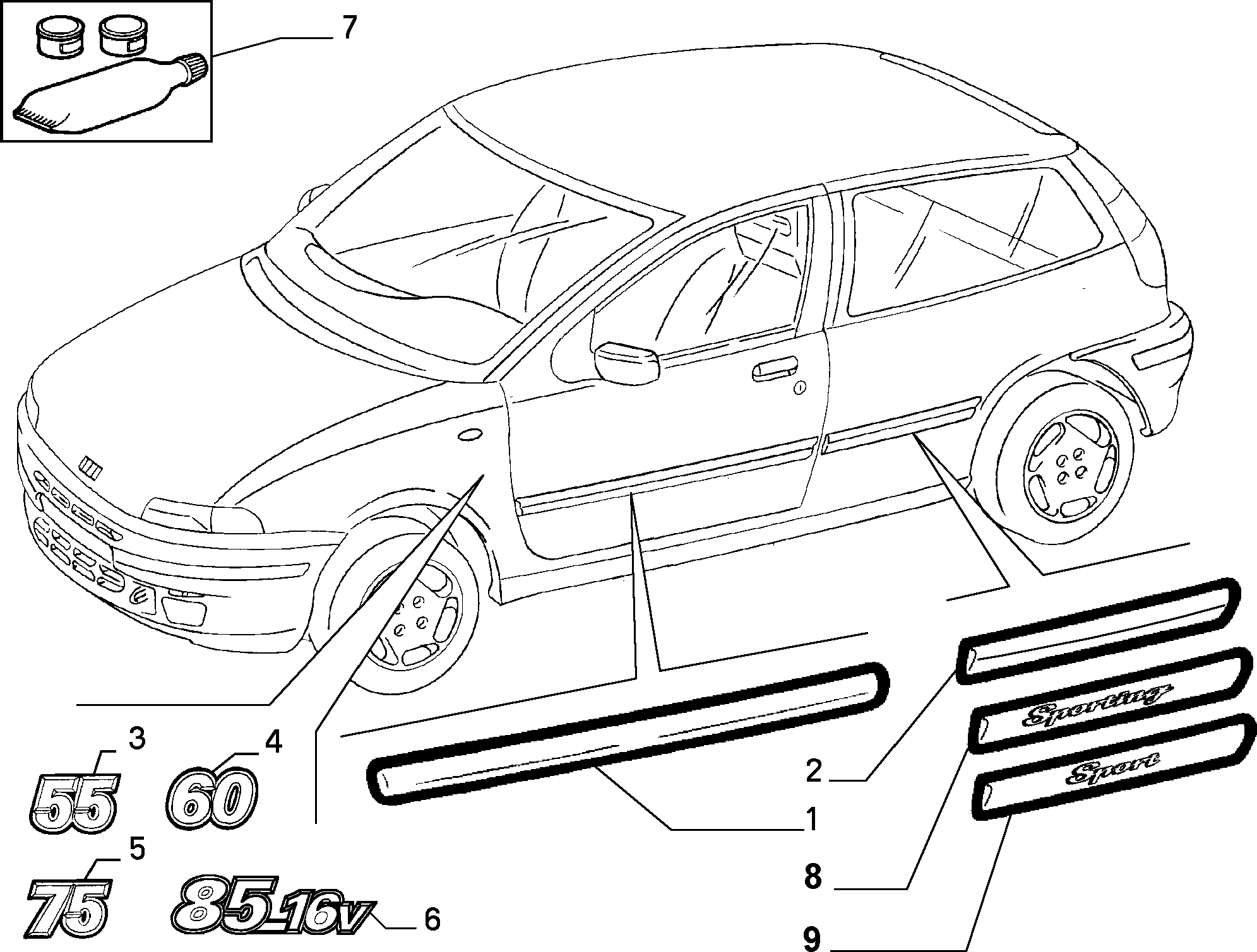 MOPAR PARTS 46479116 - TYPE PLATE LAT autodetail.com.ua