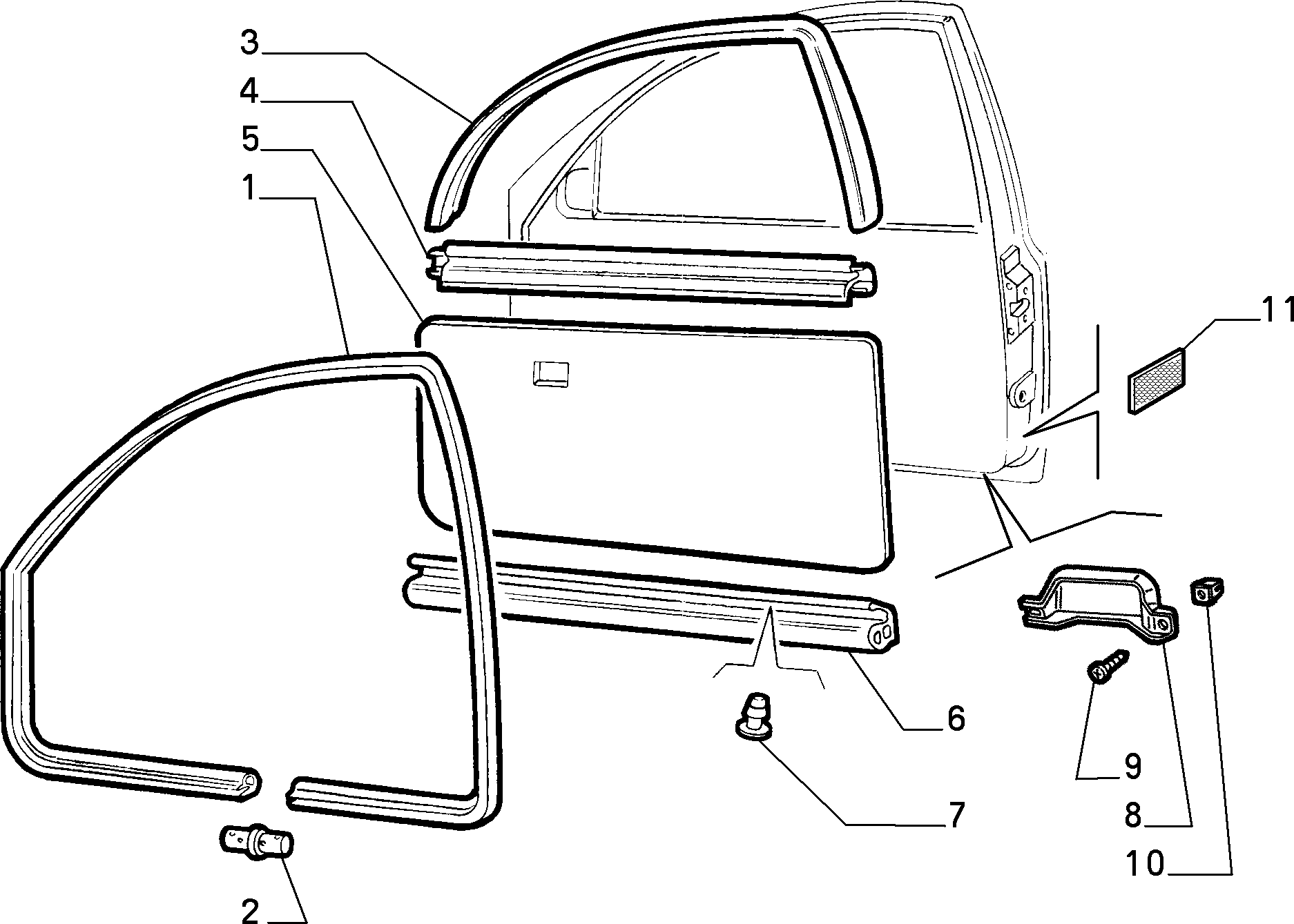 MOPAR PARTS 46429447 - SEAL GASKET autodetail.com.ua