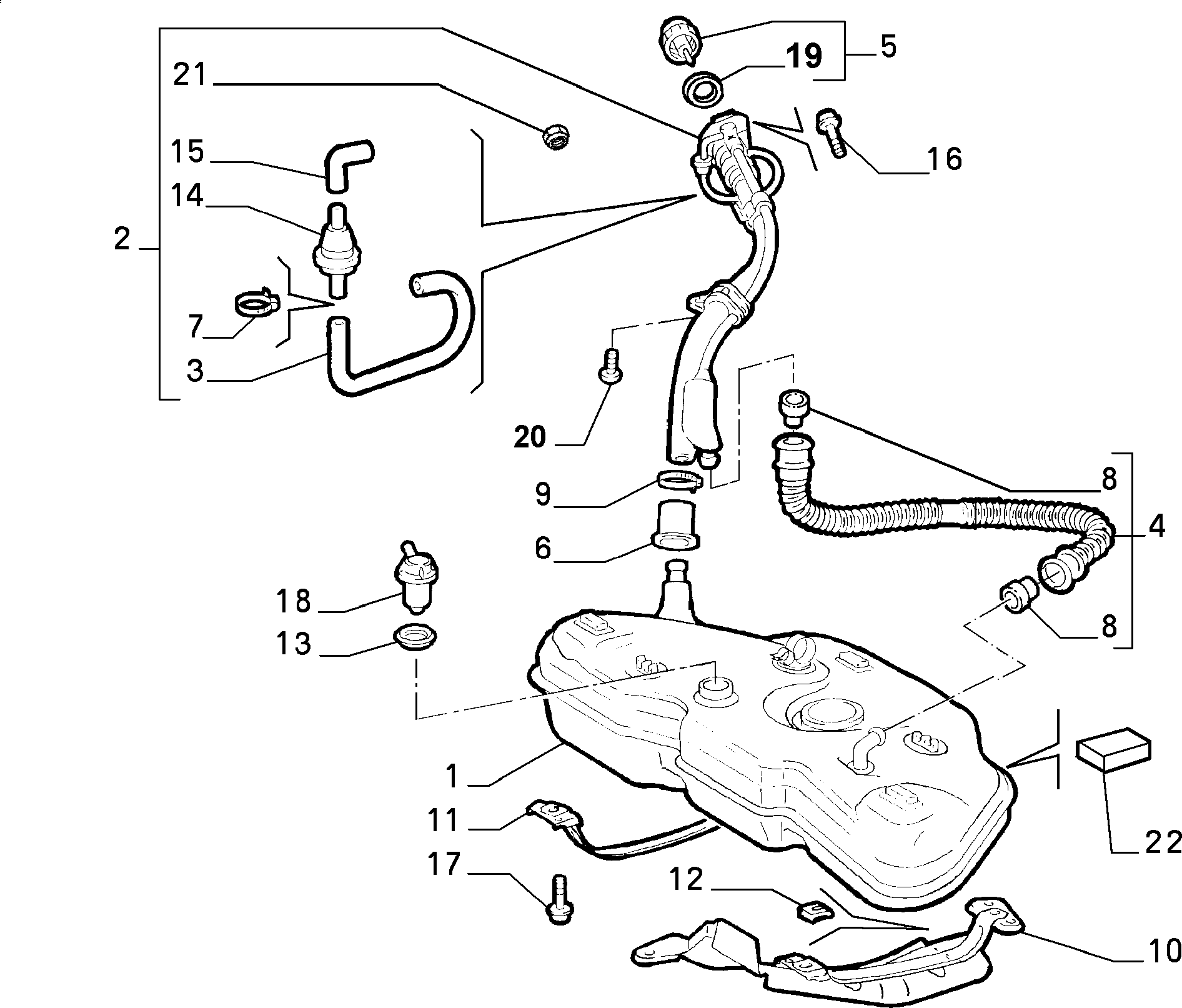 MOPAR PARTS 46415697 - SCREW M6X25 autodetail.com.ua