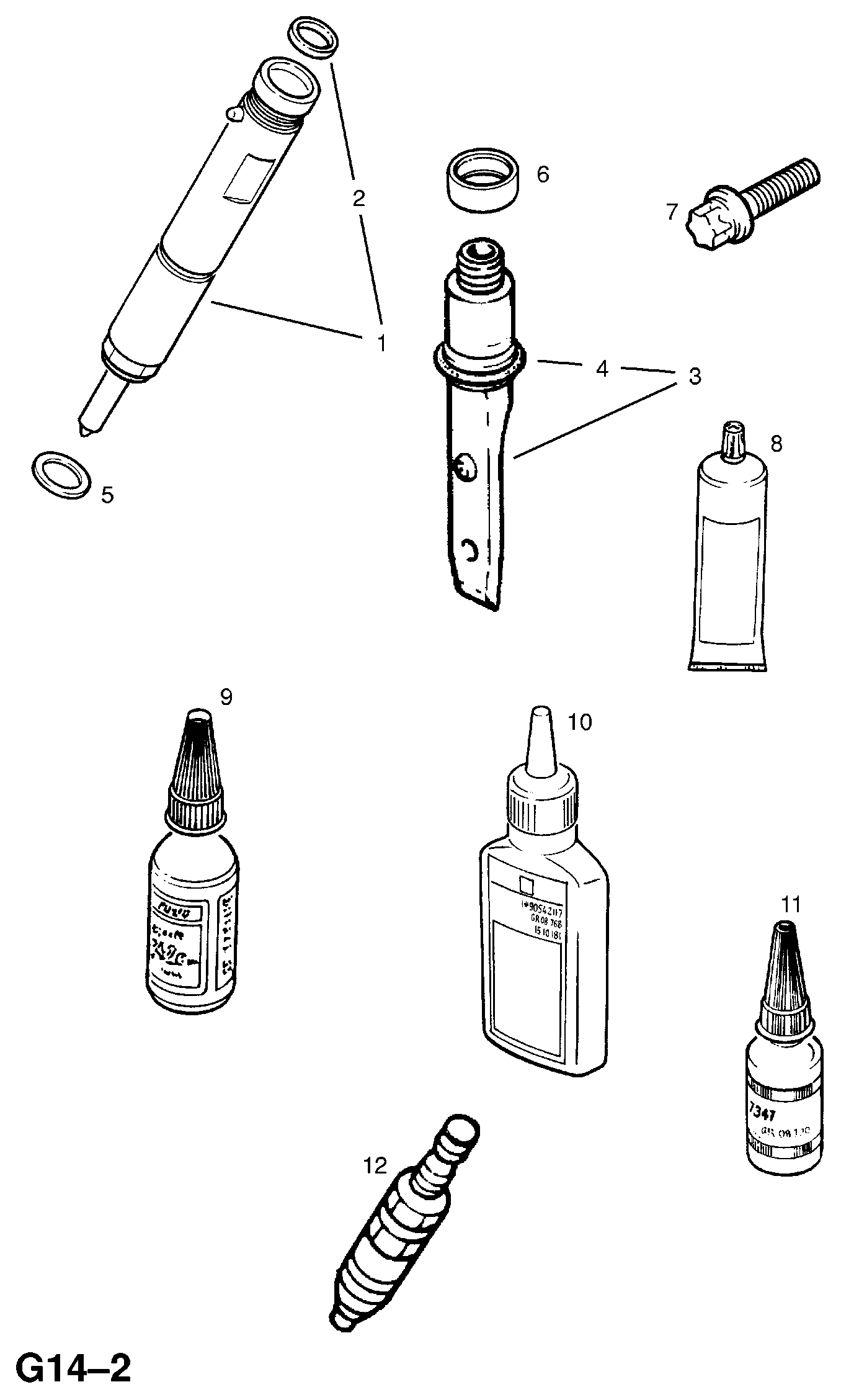 General Motors 821091 - ORING, INJECTOR NOZZLE HOLDER TO CYLINDER HEAD autodetail.com.ua
