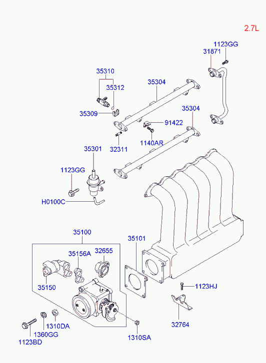 KIA-HYUNDAI 3517037100 - Датчик, положення дросельної заслінки autodetail.com.ua