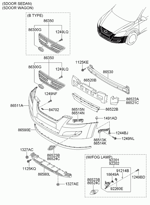 KIA-HYUNDAI 863531H000 - Емблема autodetail.com.ua