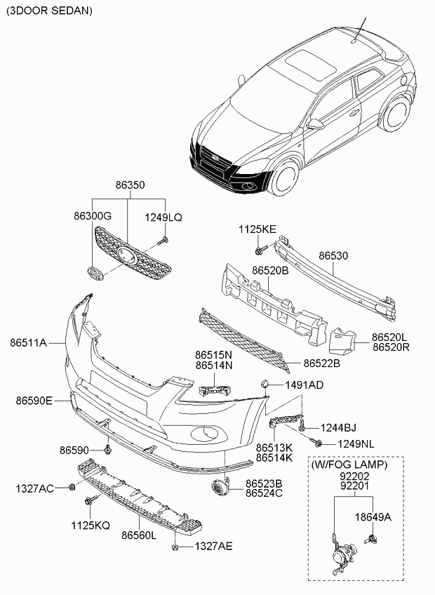 KIA-HYUNDAI 863531H000 - Емблема autodetail.com.ua