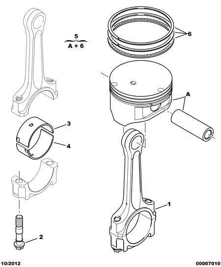 PSA 0607 56 - Гвинт шатуна autodetail.com.ua