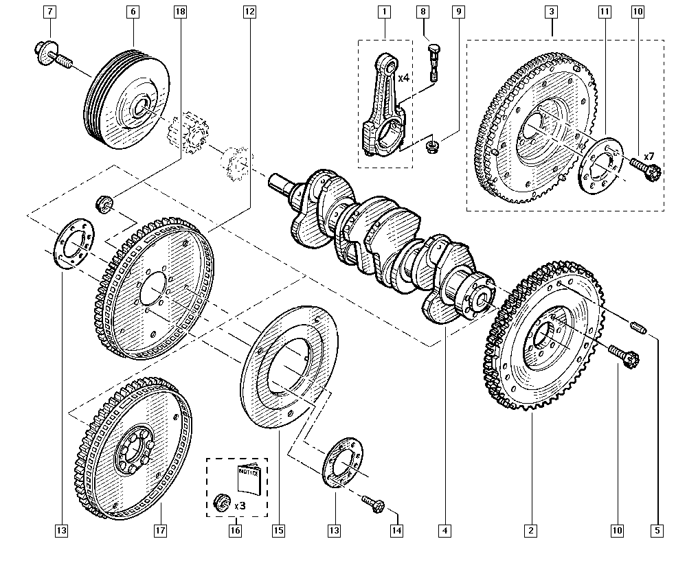 NAPA NTK2110 - Комплект зубчастих ременів autodetail.com.ua