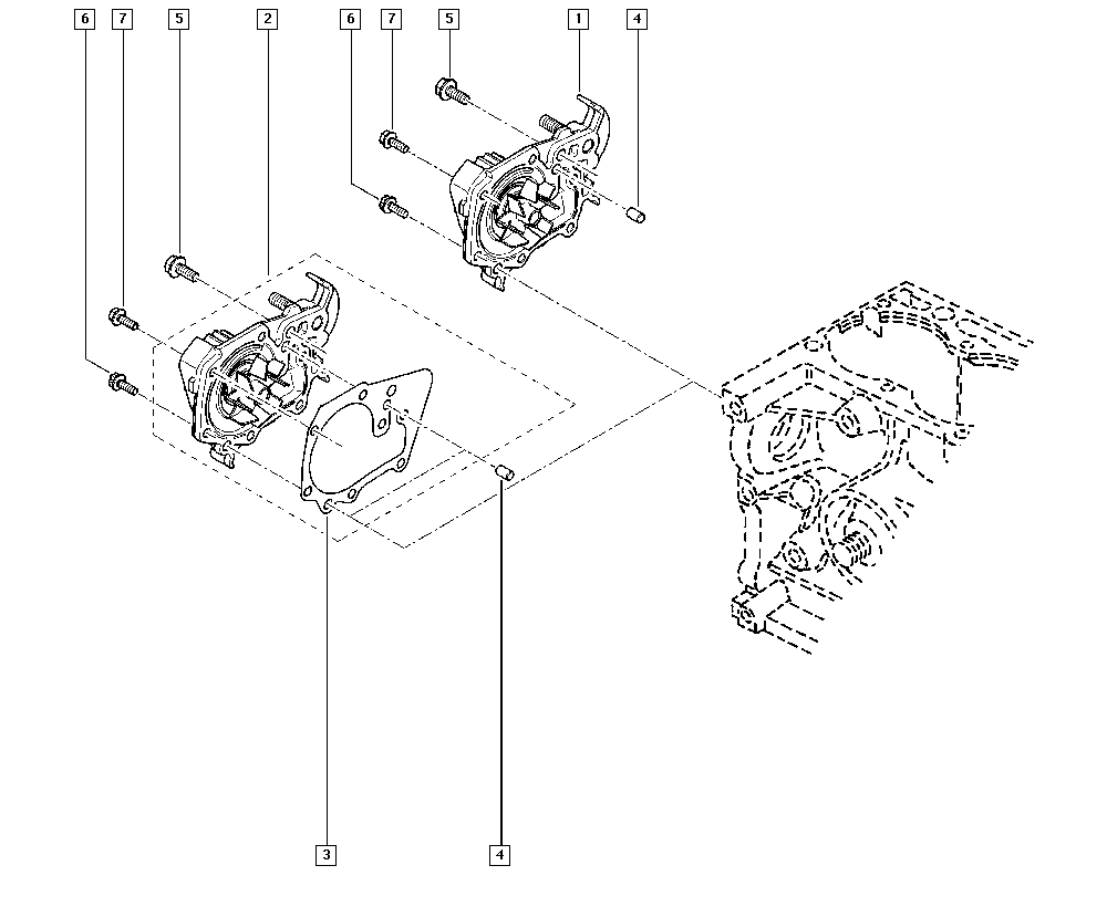 IPD K62026 - Водяний насос + зубчастий ремінь autodetail.com.ua