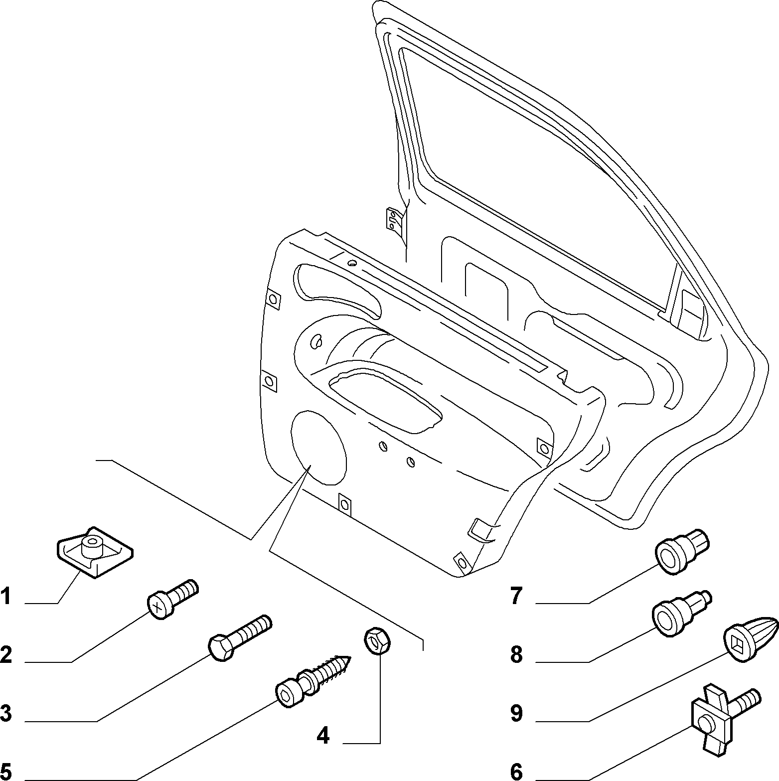 MOPAR PARTS 15783407 - Болт autodetail.com.ua