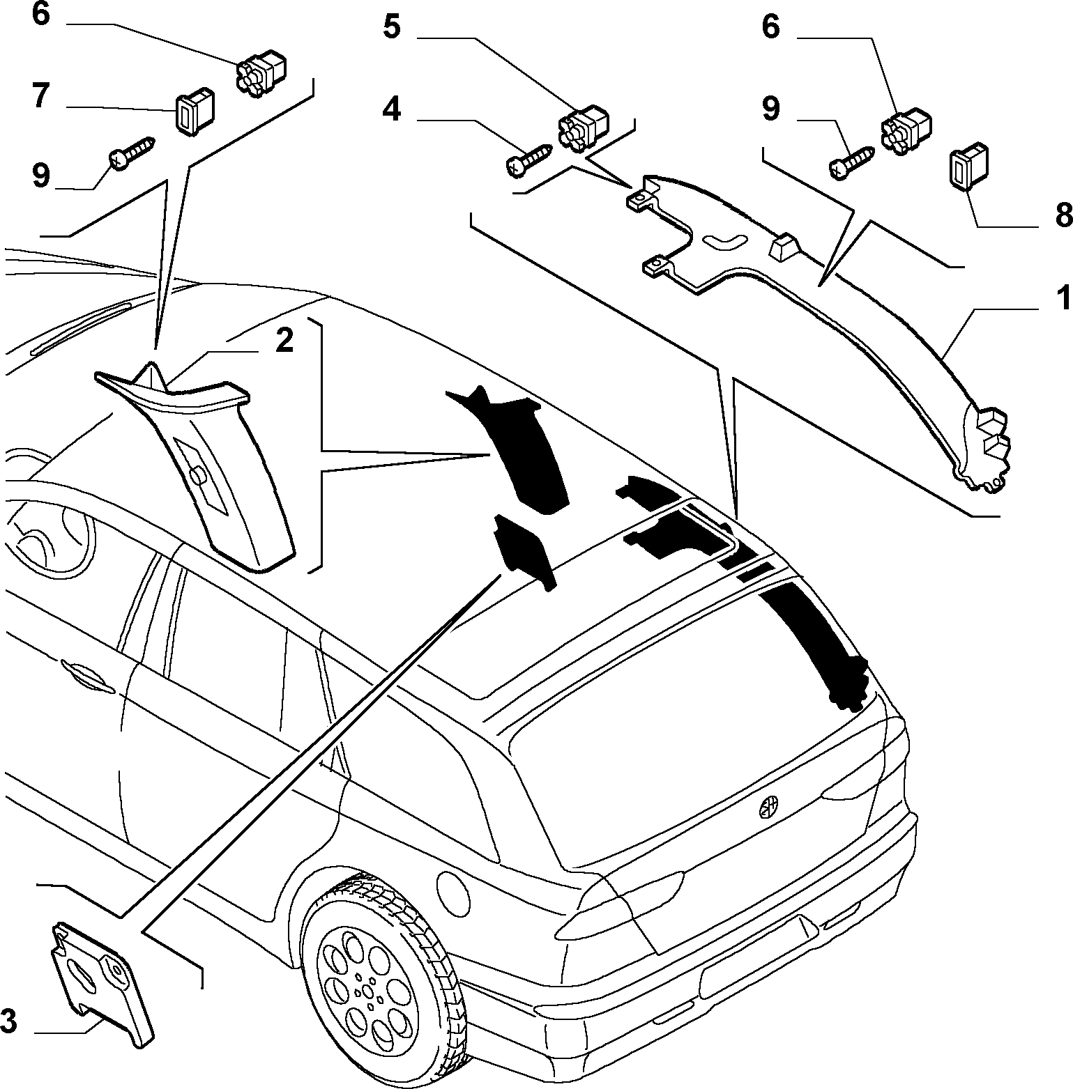 MOPAR PARTS 16085507 - SCREW autodetail.com.ua