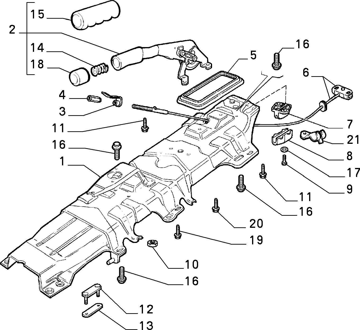 MOPAR PARTS 4329624 - NUT autodetail.com.ua