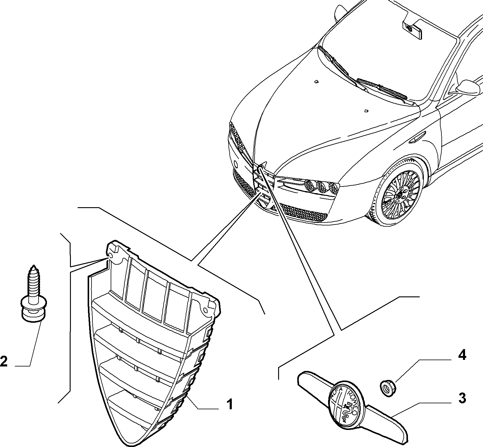 MOPAR PARTS 13287877 - SCREW autodetail.com.ua