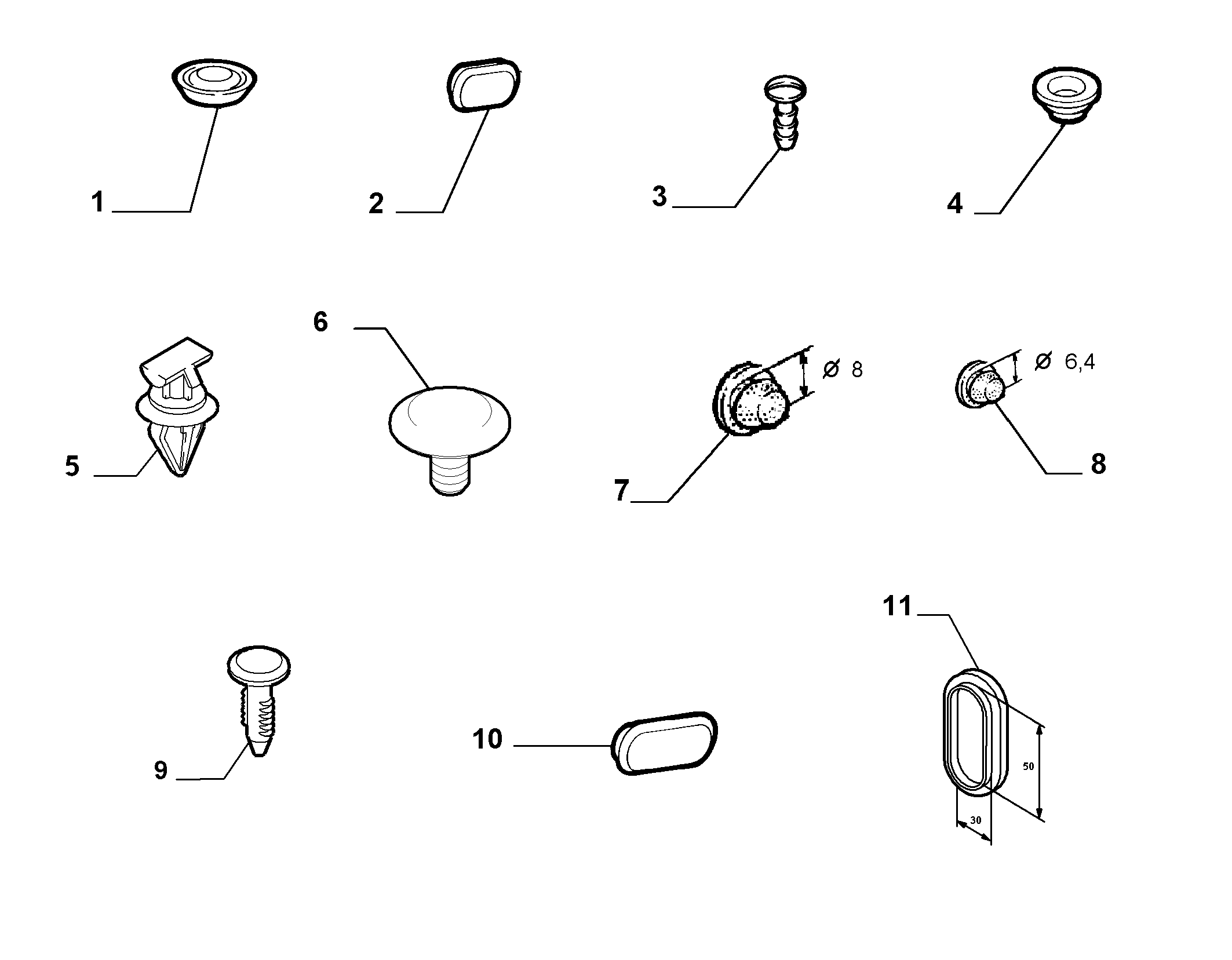 MOPAR PARTS 4262040 - PLUG autodetail.com.ua