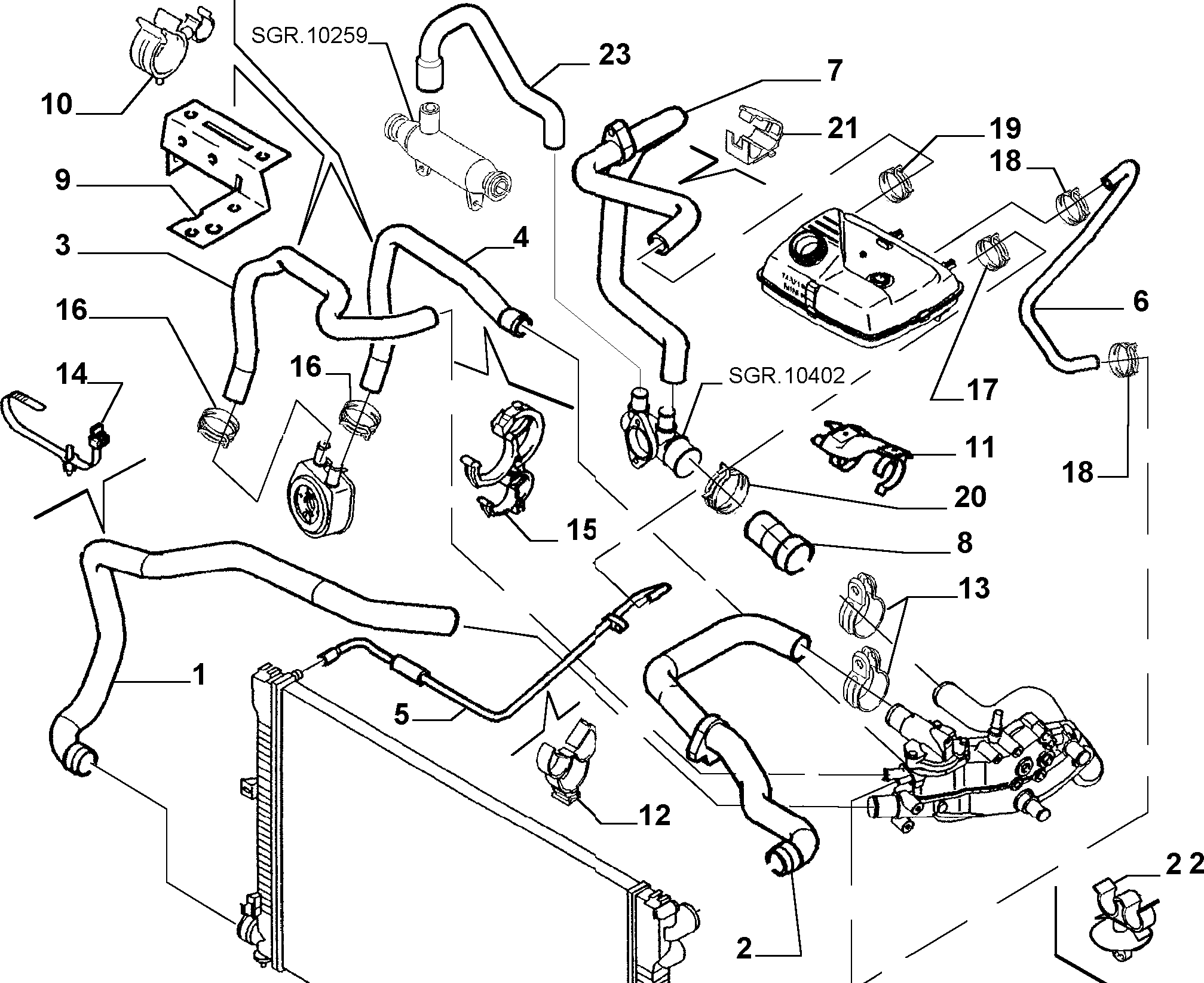 MOPAR PARTS 1491479080 - HOSE autodetail.com.ua