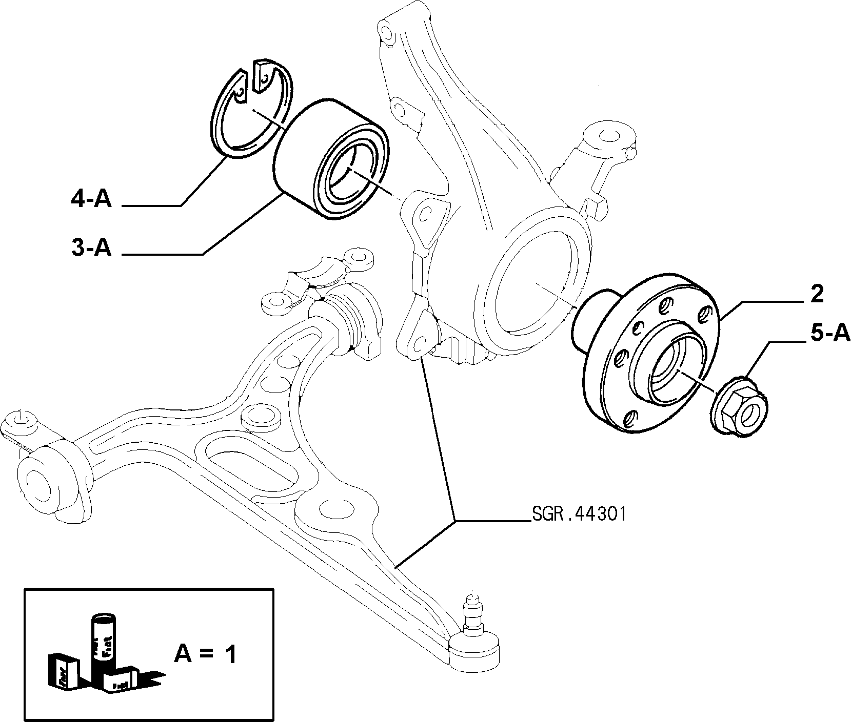 MOPAR PARTS 1326421080 - LOCKRING autodetail.com.ua