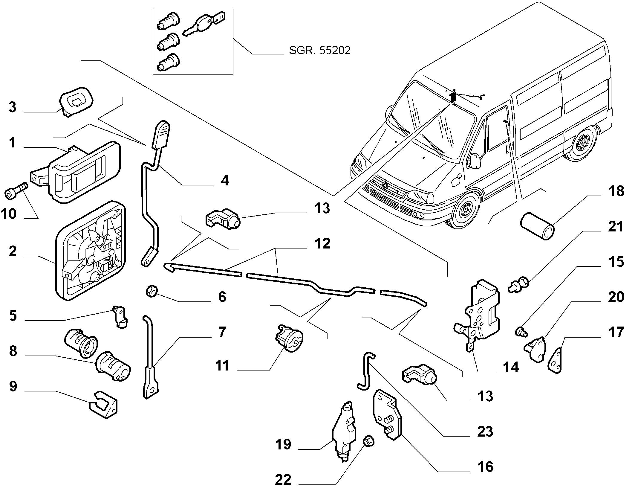 MOPAR PARTS 14578082 - CLIP autodetail.com.ua