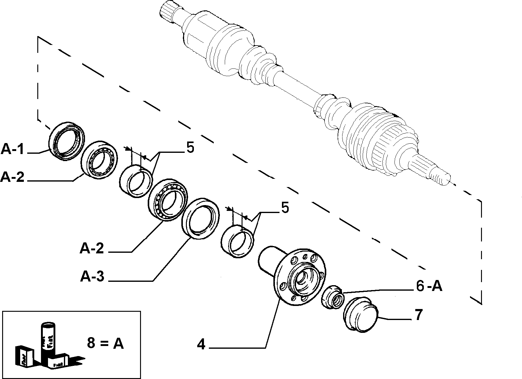 MOPAR PARTS 40003080 - SEAL GASKET autodetail.com.ua