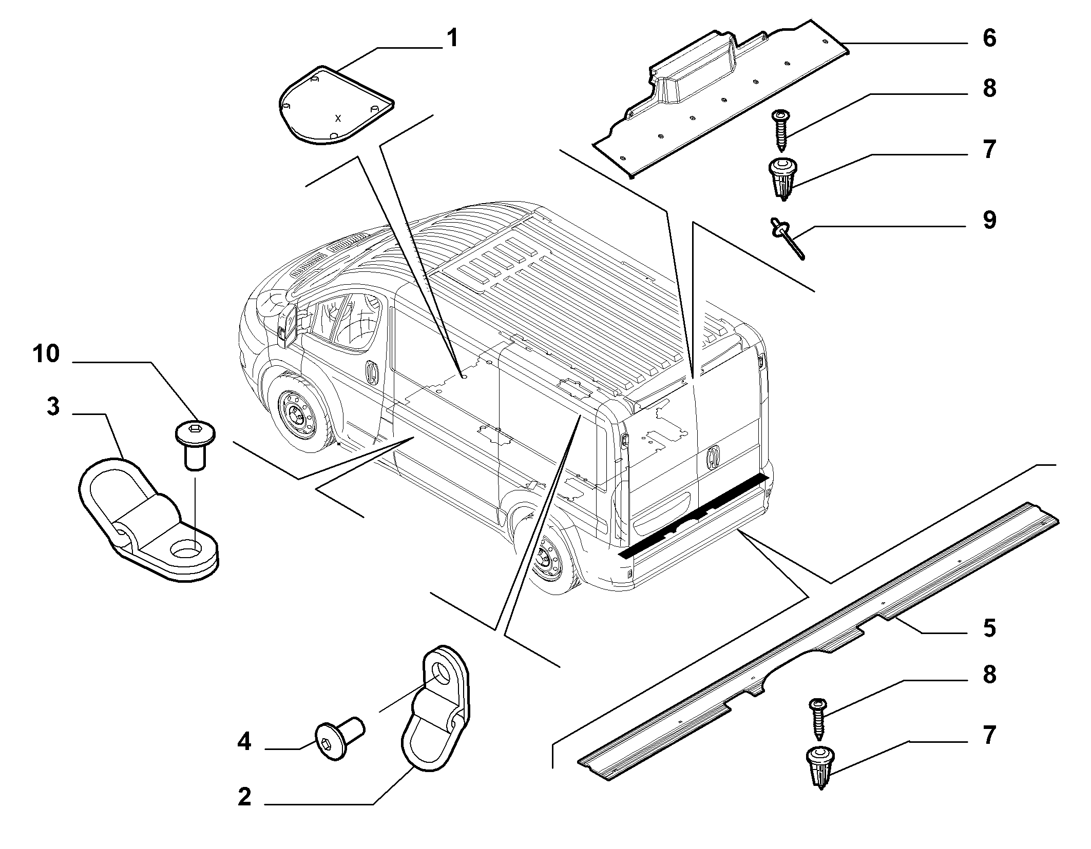 MOPAR PARTS 14592587 - BUTTON autodetail.com.ua
