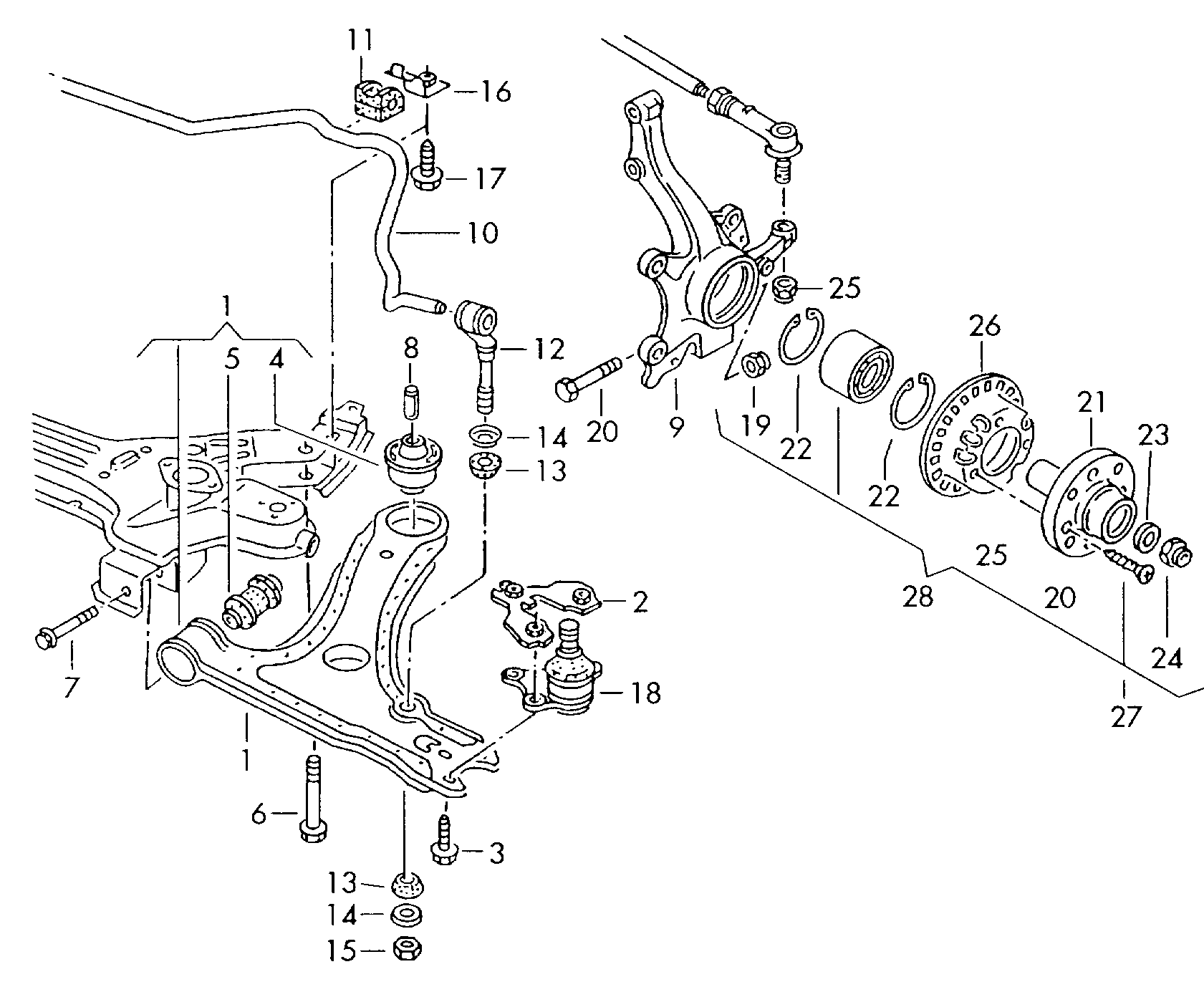 3RG 60720 - Втулка, стабілізатор autodetail.com.ua